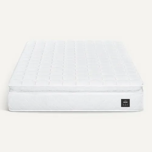 Matelas ressorts 180x200 cm avec 2 cm de mémoire de forme PERLE ép. 26 cm vue de face