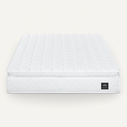 Matelas ressorts 140x200 cm avec 2 cm de mémoire de forme PERLE ép. 26 cm vue de face