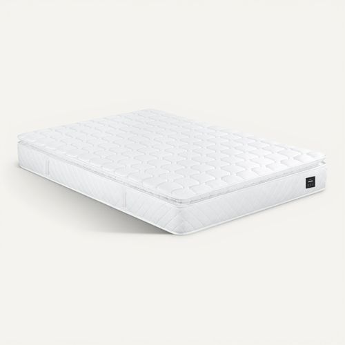 Matelas ressorts 140x200 cm avec 2 cm de mémoire de forme PERLE ép. 26 cm vue 3/4