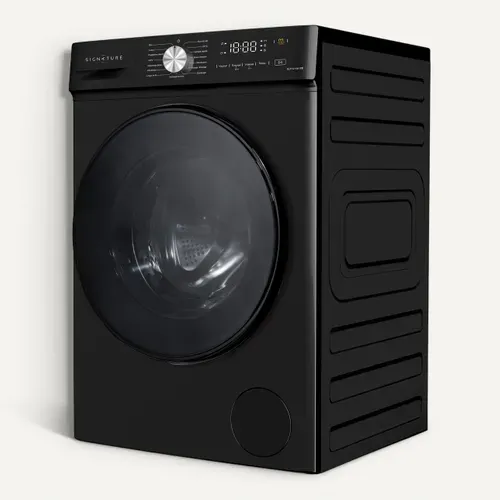 Lave-linge hublot SIGNATURE SLF1014A10B 10kg Noir vue 3/4