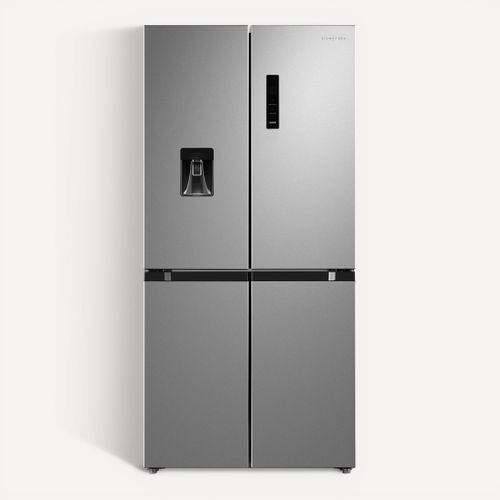 Réfrigérateur multi-portes SIGNATURE SFDOOR470AQUADX 470L Inox vue de face