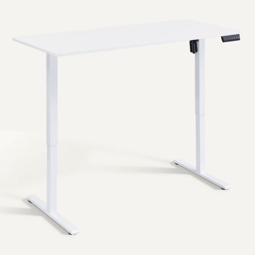 Bureau assis/debout L.140 cm LOUIS blanc
