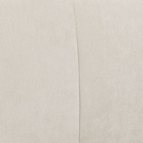 Lit coffre 160x200 cm RITA tissu velours beige vue détaillée
