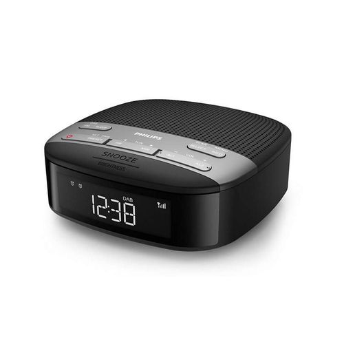 Radio-réveil Double Alarme Noir Tar3505