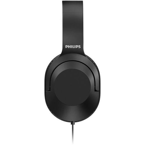 Casque Stéréo - Arceau Léger - Haut-parleurs 40mm - Coussinets De Coque Doux - Noir - Tah2005bk