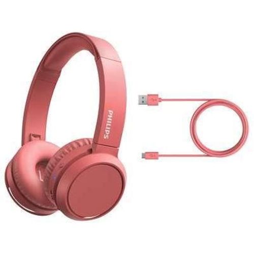 Casque Bluetooth Tah4205rd Autonomie 29h Usb-c Corail