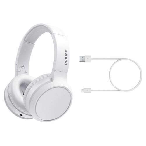 Casque Sans Fil - Haut-parleurs 40mm - Bluetooth - Pliage Compact - 29h D'autonomie - Blanc