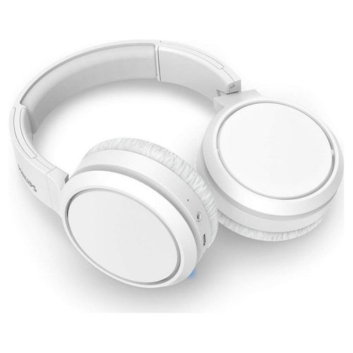 Casque Sans Fil - Haut-parleurs 40mm - Bluetooth - Pliage Compact - 29h D'autonomie - Blanc
