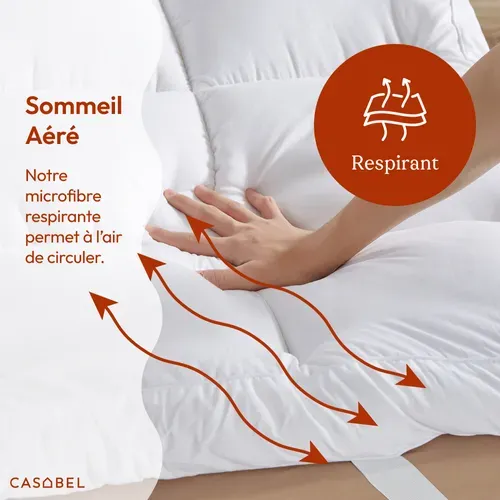 Surmatelas Moelleux 140 X 190 Cm Extra épais