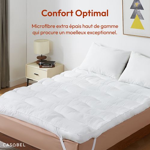 Surmatelas Nuage 140 X 190 Cm Extra Épais