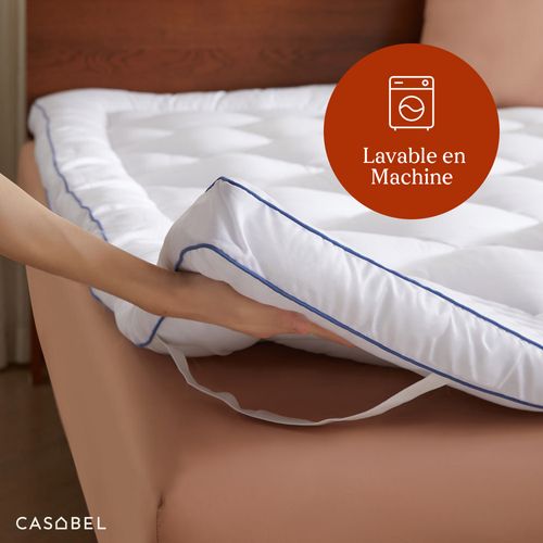 Surmatelas Douceur 140 X 200 Cm En Microfibre