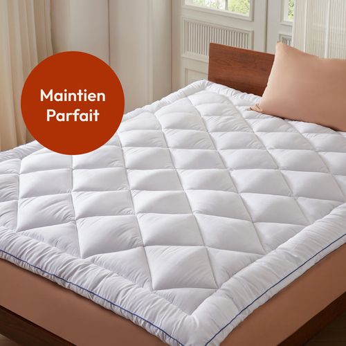 Surmatelas Douceur 140 X 200 Cm En Microfibre