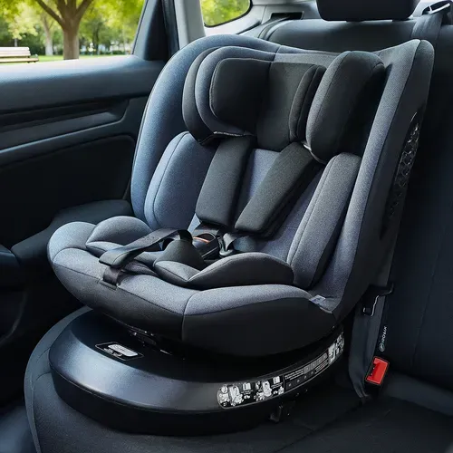 Mobelys Siège Auto Bébé 0 à 36kg Isofix I-size 40-150 Cm, 360 Pivotant
