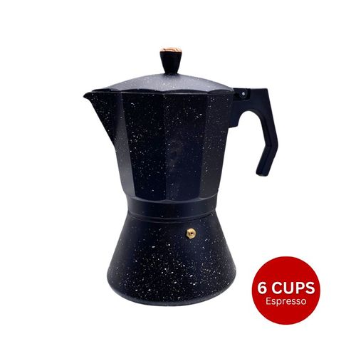 Cafetière Expresso Moka En Aluminium 6 Tasses  Lss06