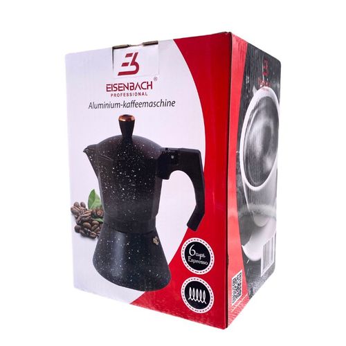 Cafetière Expresso Moka En Aluminium 6 Tasses  Lss06