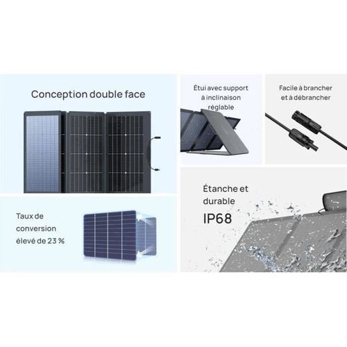 Panneau solaire en silicium monocristallin - SHENZHEN MICNO ELECTRIC CO