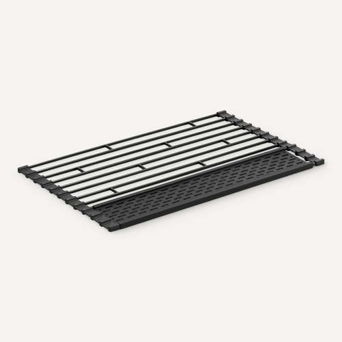 Egouttoir Pliable En Métal Et Silicone Drainer