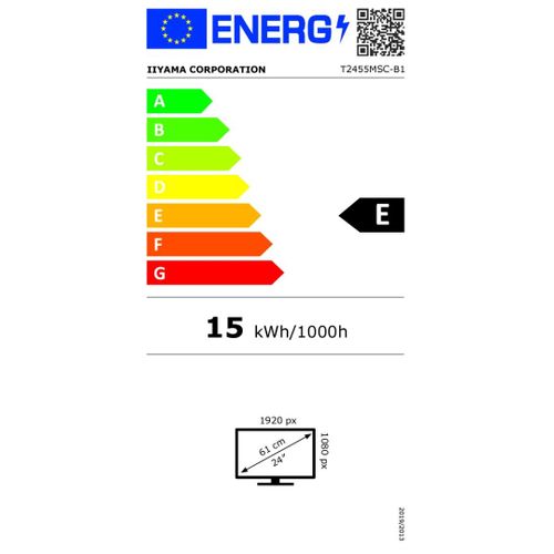 Ecran D'ordinateur Iiyama T2455msc-b1