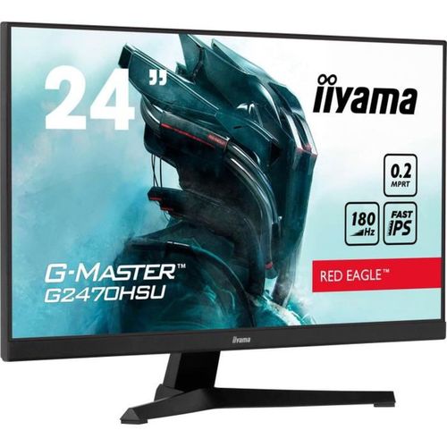 Ecran PC Gamer - 24 - Fhd - 180hz - Dalle Fast Ips - 0,2ms - G2470hsu-b6