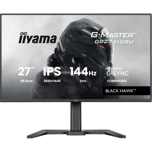 Moniteur 27" Qhd Ips Gb2741qsu-b1 - 144 Hz, 1 Ms, G-sync Compatible