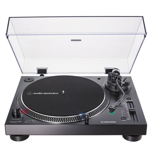 Platine Vinyle Tourne-Disque Noir At-lp120x