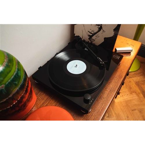 Platine Vinyle Tourne-Disque Noir At-lpw50pb