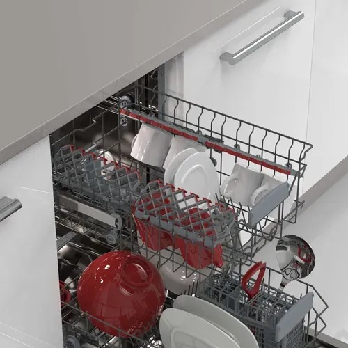 Lave-vaisselle intégrable SHARP QW-I1GI47EX 10 couverts vue accessoires