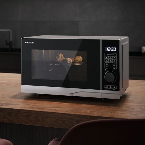 Four micro-ondes gril SHARP YC-PG204AES 700W Noir