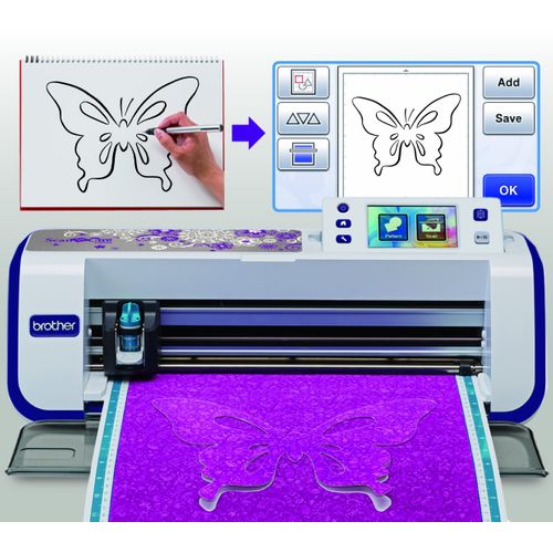 Machine De Découpe Avec Scanner Intégré Scanncut Cm600 Brother