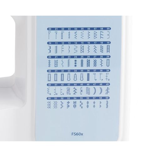 Machine à Coudre Électronique Blanche  Fs60x