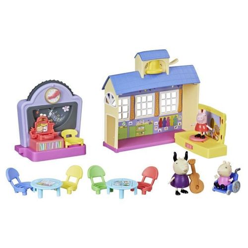 3 Figurines - Jouet Pour Enfant - La Salle De Classe - Peppa Pig