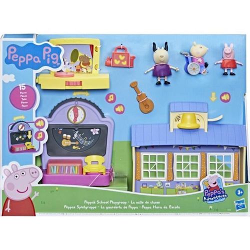 3 Figurines - Jouet Pour Enfant - La Salle De Classe - Peppa Pig