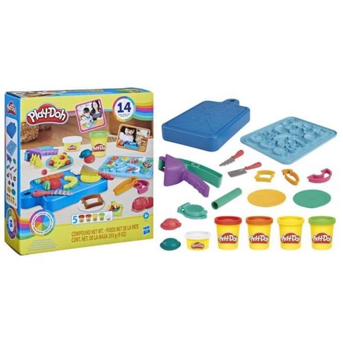 Pâte à modeler - Kit du petit chef cuisinier Play-Doh Kitchen Play Doh Pâte à modeler - Kit du petit chef cuisinier Play-Doh Kitchen Play Doh