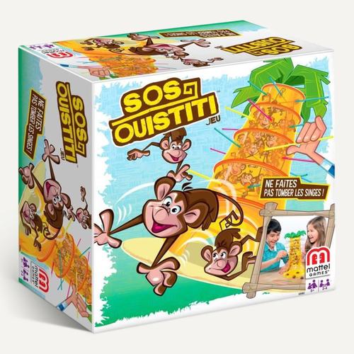 Jeu De Société Sos Ouistiti Jeu D'adresse Enfant 5 Ans Et +