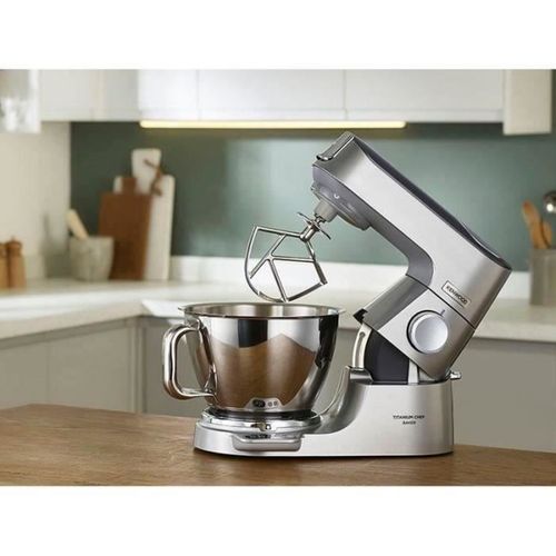Robot Pâtissier Multifonction 1200 W Avec Balance Intégrée Et 2 Bols