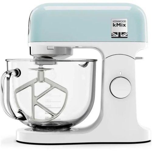 Robot Pâtissier Multifonction 1000w, Bol Verre 5 L, 6 Vitesses