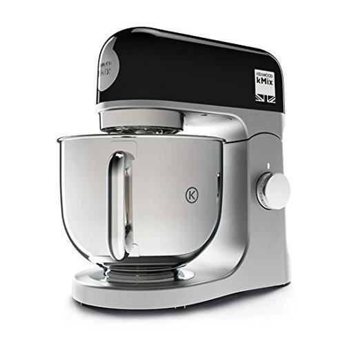 Robot Pâtissier Pétrin 1000 W, Bol Inox 5 L, 6 Vitesses, Métal