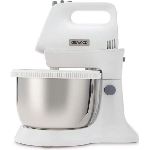 Batteur Électrique Chefette - 5 Vitesses + Fonction Turbo - Fouets Et Pétrins inox - Hmp32.a0wh