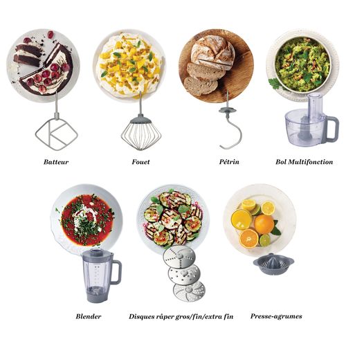 Robot pâtissier KENWOOD KHC291.H0BK Prospero+