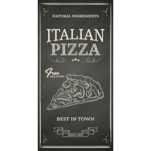 Plaque deco 20x40 FOOD