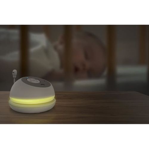 Babyphone Audio Portable Mbp 169 Écran 1.5" Minuterie De Soins Bébé Blanc