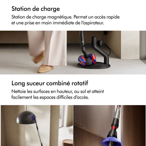 Aspirateur balai DYSON 492689-01 vue de derrière