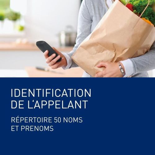 Téléphone Sans Fil  Kx-tg1611frh – Dect Avec Répondeur Et Écran LCD