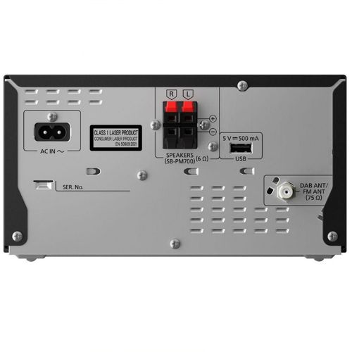 Micro-chaîne 80w Noir Avec Bluetooth - Sc-pm702eg-k