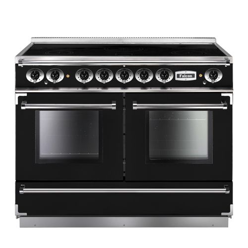 Piano de cuisson FALCON FCON1092EIBL/C Induc 110 noir vue de face