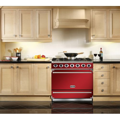 Piano de cuisson FALCON F900SDFRD/NM mixte 90 rouge