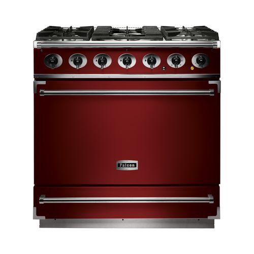 Piano de cuisson FALCON F900SDFRD/NM mixte 90 rouge