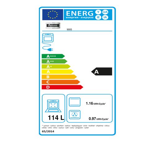 Piano de cuisson FALCON F900SDFRD/NM mixte 90 rouge
