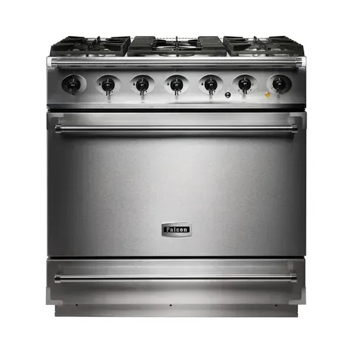 Piano de cuisson FALCON F900SDFSS/CM Mixte inox vue de face