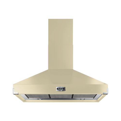 Hotte décorative FALCON FHDSE1000CR/C 100cm Crème vue de face